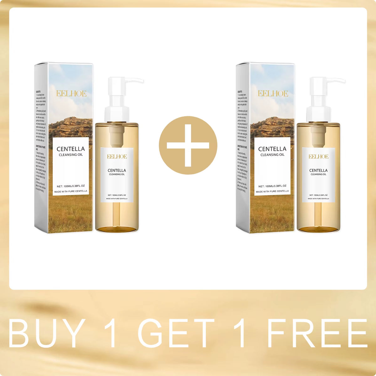 Régence Centella Cleansing Oil & Serum Ritual — Botanical Facial Cleanser & Rejuvenating Serum Duo for Radiant, Renewed Skin