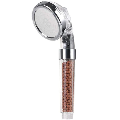 AquaVerve Pro — 3-Function High-Pressure Handheld Rainfall Shower Head with Anion Filter, Water-Saving Bathroom Accessory