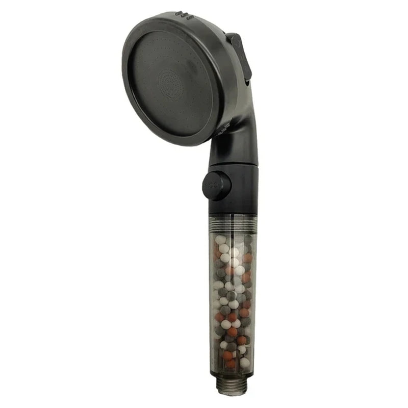 AquaVerve Pro — 3-Function High-Pressure Handheld Rainfall Shower Head with Anion Filter, Water-Saving Bathroom Accessory