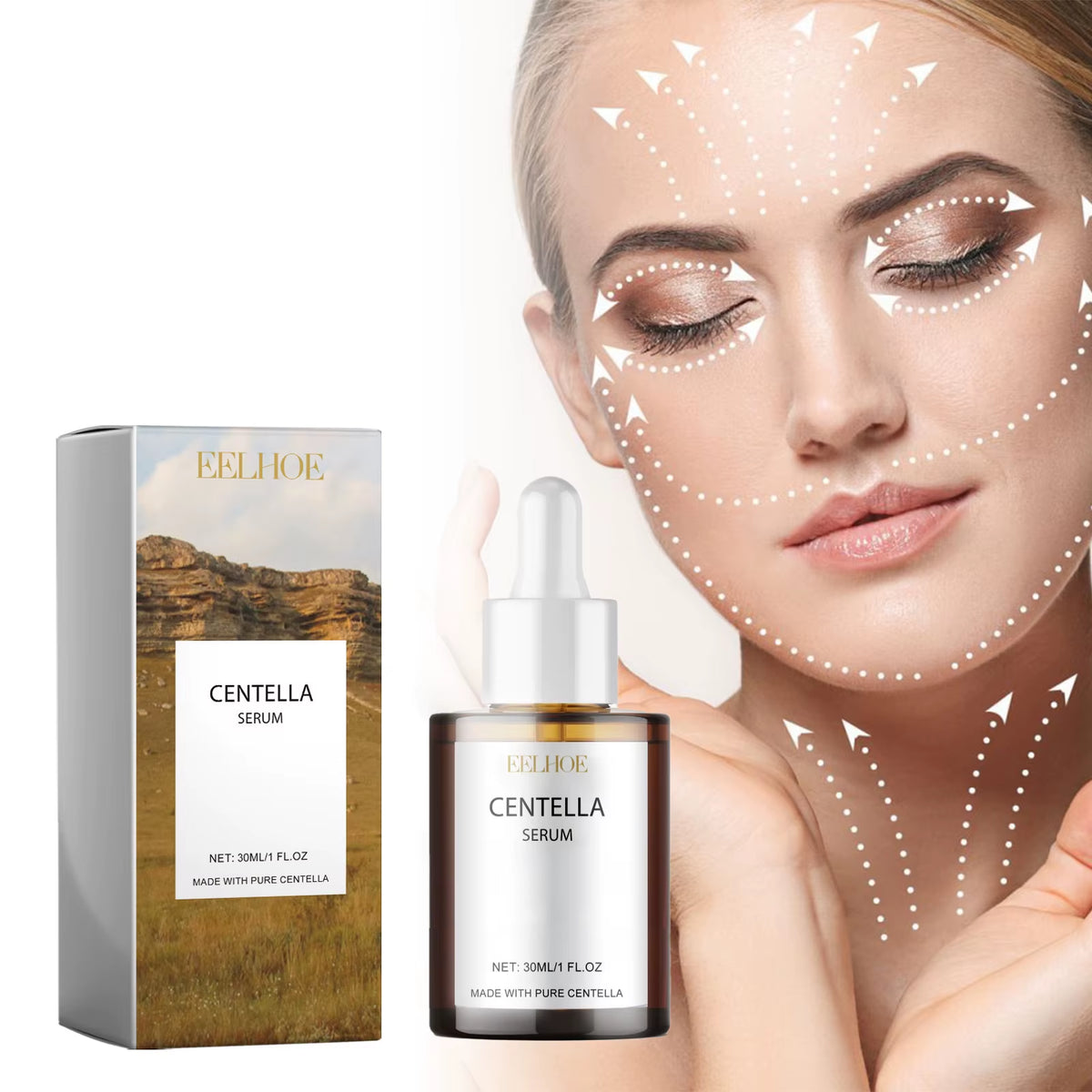 Régence Centella Cleansing Oil & Serum Ritual — Botanical Facial Cleanser & Rejuvenating Serum Duo for Radiant, Renewed Skin