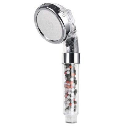 AquaVerve Pro — 3-Function High-Pressure Handheld Rainfall Shower Head with Anion Filter, Water-Saving Bathroom Accessory