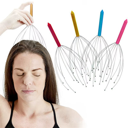ZenClaw — Anti-Stress Head & Scalp Massager, Handheld Claw Design for Neck & Head Relaxation, Stress Relief Tool